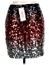 Maner 100% Polyester Burgundy Formal Skirt Size L - photo 2