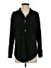 Born Primitive Houndstooth Black Long Sleeve Blouse Size S - photo 1