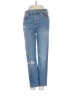 GRLFRND Hearts Blue Jeans Size 27 waist - photo 1