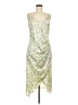 BCBGeneration 100% Polyester Floral Green Cocktail Dress Size M - photo 1