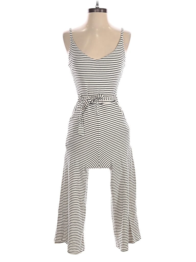 Pre-owned Monteau Jumpsuit In Black