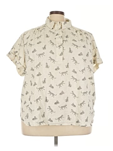 Lane Bryant Short Sleeve Blouse (view 1)