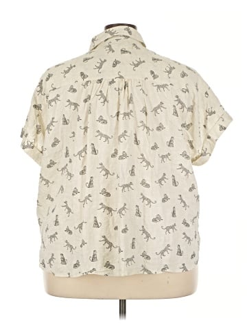 Lane Bryant Short Sleeve Blouse (view 2)