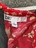 DR2 100% Polyester Red Short Sleeve Blouse Size L - photo 7