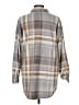 Maurices 100% Polyester Gray Poncho Size L - photo 2