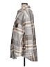 Maurices 100% Polyester Gray Poncho Size L - photo 5