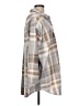 Maurices 100% Polyester Gray Poncho Size L - photo 4