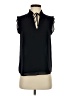 H&M 100% Polyester Black Sleeveless Blouse Size 2 - photo 1