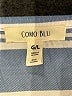 Como Blu 100% Rayon Blue 3/4 Sleeve Blouse Size L - photo 7
