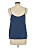 Topshop 100% Polyester Blue Sleeveless Blouse Size 12 - photo 2