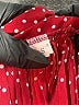 Unbranded Stars Burgundy Casual Skirt Size S - photo 4