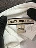 Maya Brooke Ivory Cocktail Dress Size 12 - photo 7