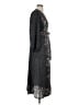 Max Studio Paisley Gray Casual Dress Size S - photo 4