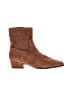 Steve Madden 100% Leather Brown Ankle Boots Size 6 - photo 1