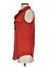 Ann Taylor LOFT 100% Polyester Red Sleeveless Blouse Size S - photo 5