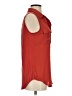 Ann Taylor LOFT 100% Polyester Red Sleeveless Blouse Size S - photo 4