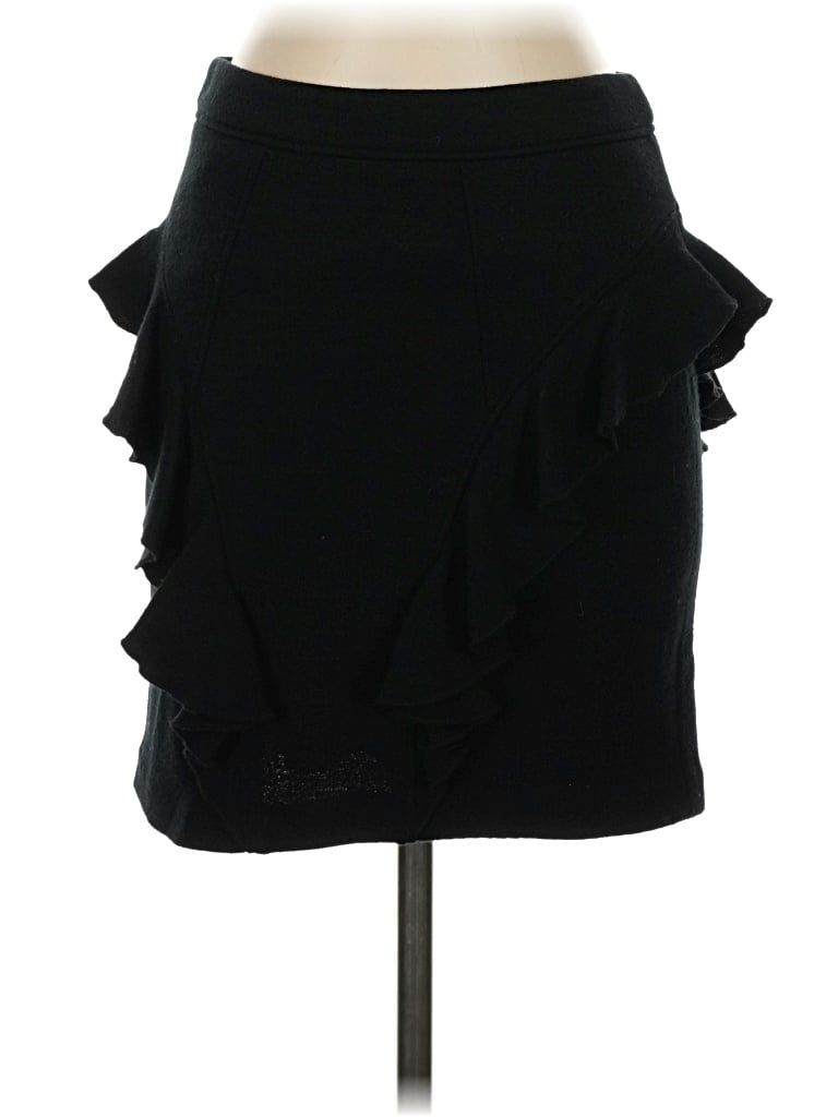 Pre-owned Leifsdottir Wool Skirt In Black