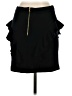 Leifsdottir 100% Wool Black Wool Skirt Size 4 - photo 2
