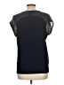 Mario Serrani Black Short Sleeve Top Size L - photo 2
