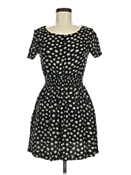 knee length chiffon dress Floral Sheer Chiffon Knee-Length A Line Dress – msglamor