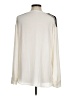 Express 100% Polyester Ivory Long Sleeve T-Shirt Size M - photo 2