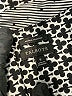 Talbots Polka Dots Silver Long Sleeve Button-Down Shirt Size 8 - photo 7