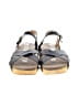 Flogg Color Block Animal Print Argyle Aztec Or Tribal Print Bow Print Camo Checkered-gingham Chevron-herringbone Damask Fair Isle Floral Graphic Hearts Houndstooth Jacquard Leopard Print Black Sandals Size 10 - photo 2