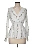 Shein 100% Polyester White Long Sleeve Blouse Size 6 - photo 1