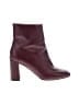 J.Crew Burgundy Ankle Boots Size 10 - photo 1