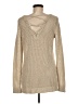 Lucky Brand Metallic Tan Pullover Sweater Size M - photo 2