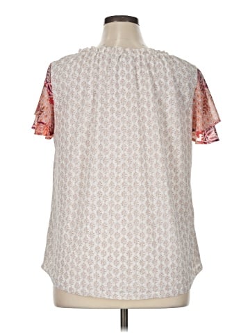 Tribal Short Sleeve Blouse (view 2)