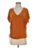 Express Orange Short Sleeve Top Size XS - photo 1