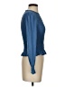 MNG Blue Long Sleeve Top Size XS - photo 4