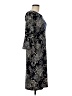 Glamour Paisley Black Casual Dress Size 8 - photo 4
