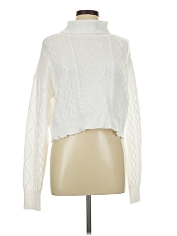 No Comment Turtleneck Sweater (view 1)