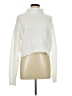 No Comment White Turtleneck Sweater Size L - photo 1