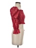 GB Red 3/4 Sleeve Blouse Size XS - photo 4