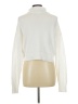 No Comment White Turtleneck Sweater Size L - photo 2