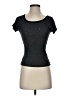 Popular Basics Tweed Gray Short Sleeve T-Shirt Size S - photo 1