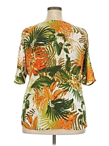 C established 1946 Short Sleeve Blouse (view 2)