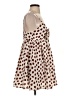 TCEC 100% Polyester Polka Dots Brown Casual Dress Size S - photo 4