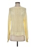 Lucky Brand Chevron-herringbone Yellow Pullover Sweater Size S - photo 1