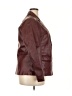Bagatelle 100% Leather Burgundy Blazer Size 20 - photo 4