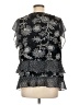 CAbi Black Short Sleeve Blouse Size L - photo 2