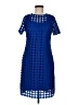 Julia Jordan 100% Polyester Blue Casual Dress Size 6 - photo 1