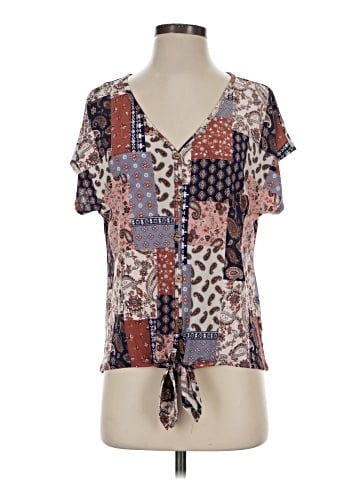 Lavish Short Sleeve Henley (view 1)