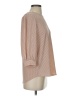 Adrianna Papell Tan 3/4 Sleeve Blouse Size S - photo 4