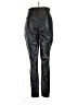 Missguided 100% Polyurethane Metallic Black Casual Pants Size 8 - photo 2