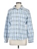 Orvis Plaid Blue Long Sleeve Blouse Size M - photo 1