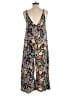 Natural Life Floral Black Jumpsuit Size XS - photo 2